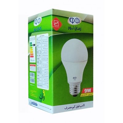 لامپ ال ای دی 9 وات زمان نور