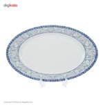 سرویس 28 پارچه چینی زرین ایران سری ایتالیا اف طرح اصفهان درجه یک