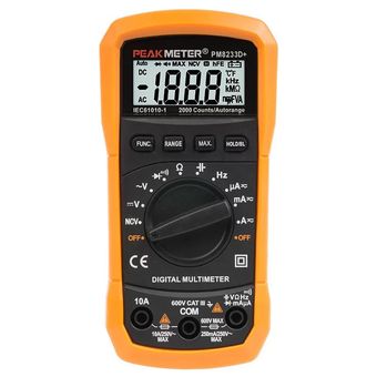 مولتی متر دیجیتال پیک متر مدل +PM8233D