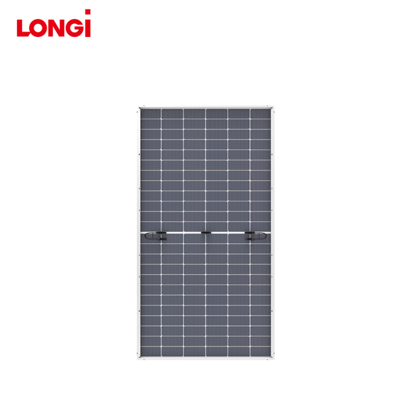 پنل خورشیدی 610 وات دوطرفه لانگی سولار LONGi Solar | مدل Bifacial با شیشه دوجداره و راندمان 21.5٪