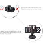 ساعت رومیزی مدل ورقه ای Flip Clock مشکی