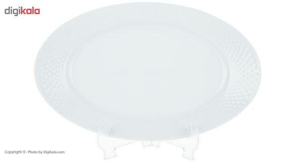 سرویس غذاخوری 102 پارچه 12 نفره چینی زرین ایران مدل رادیانس سفید درجه عالی