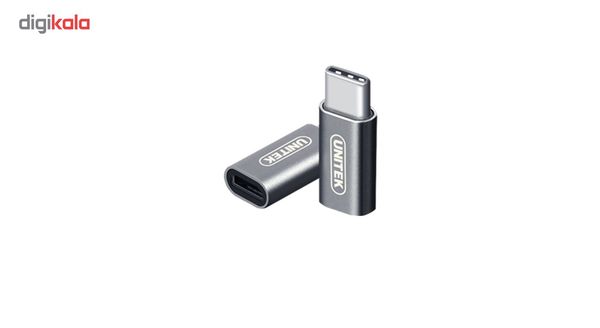 مبدل USB-C به Micro-USB یونیتک مدل Y-A027AGY(گارانتی 12 ماهه مارون)