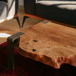 میز جلومبلی مدل روستیک