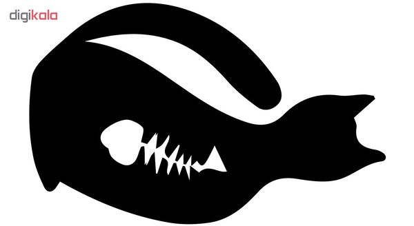 استیکر یخچال صالسو آرت طرح fish in cat az