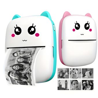 پرینتر حرارتی مدل MINI Printer pink