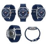 ساعت هوشمند 47 میلی‌متری سامسونگ مدل Galaxy Watch Ultra 2025 با بند مارین