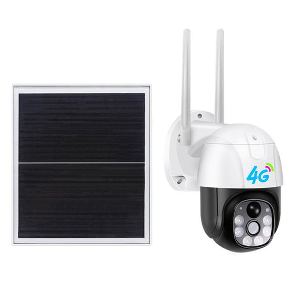 دوربین مداربسته سیمکارتی پنل خورشیدی v380pro