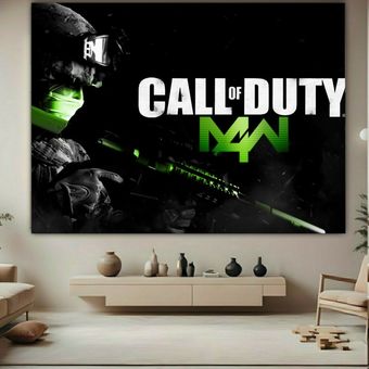 پوستر طرح کال اف دیوتی مدل M4W کد GR945