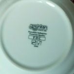 بشقاب خورش خوری چینی زرین ایران مدل h20 بسته 6 عددی