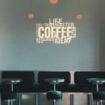 دیوارکوب طرح کافی شاپ کد CS02