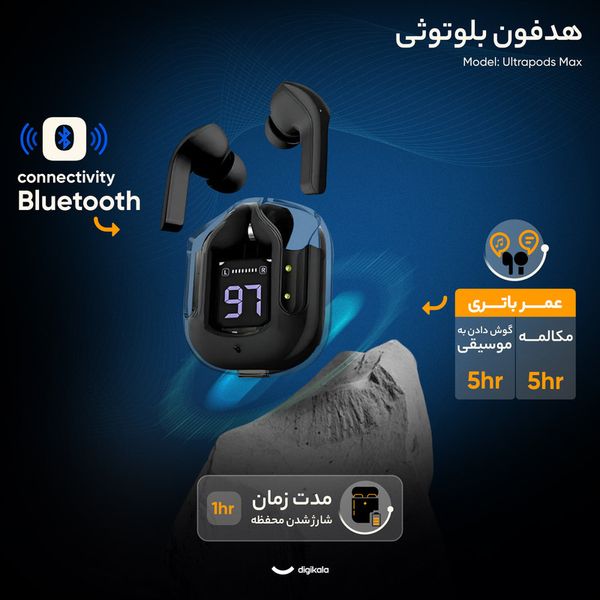 ایرپاد Ultrapods Max هدفون بلوتوثی