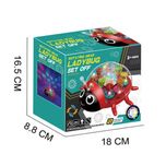 اسباب بازی مدل کفشدوزک چرخ دنده ای موزیکال