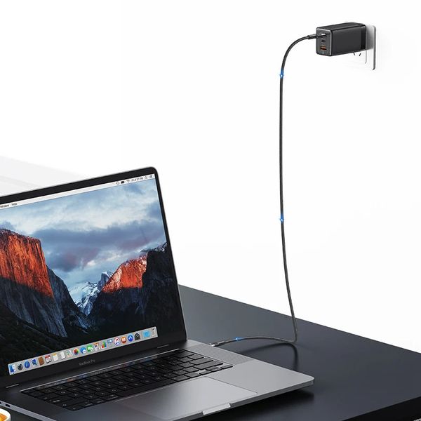 کابل USB-C یوسمز مدل SJ727-240W طول 1.2 متر