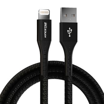 کابل تبدیل USB به لایتنینگ کینگ استار طول 1.2 متر