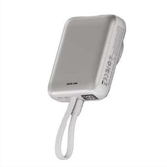 پاوربانک بیسیم 22.5 وات گرین لاین مدل Revon GL-PX57 ظرفیت 10000 میلی‌آمپرساعت