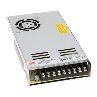 منبع تغذیه 24 ولت 14.6 آمپر مینول مدل LRS-350-24*200