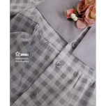 ست بلوز شلوار دخترانه مانیا رنگ یاسی