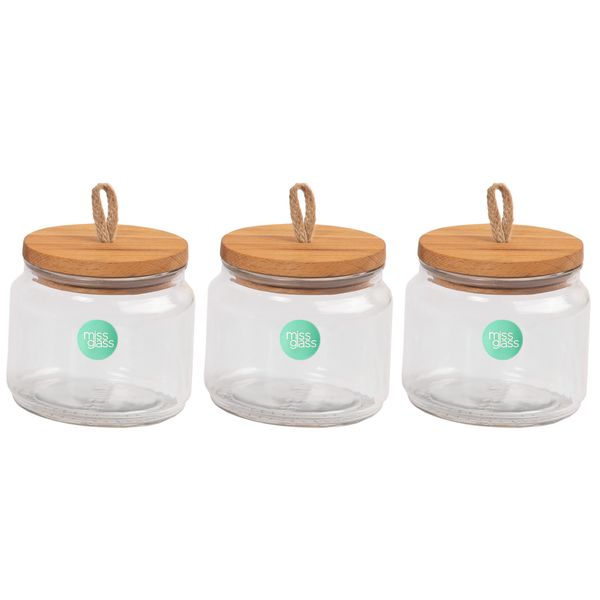 بانکه میس گلس مدل راش 4 بسته 3 عددی