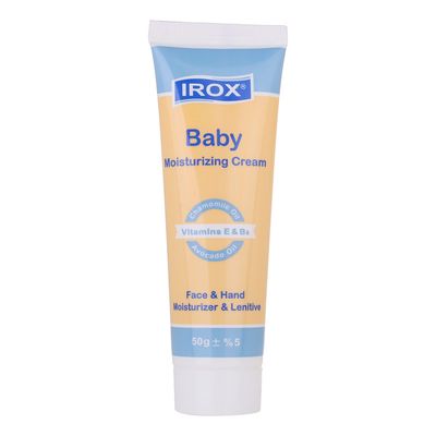 کرم مرطوب کننده بچه ایروکس مدل Moisturising حجم 50 میلی لیتر