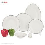 سرویس غذاخوری 28 پارچه 6 نفر چینی زرین ایران مدل Opera