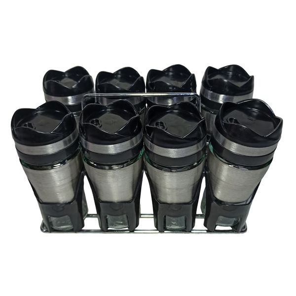 ست جا ادویه 9 پارچه کاپریس مدل فلورا کد GSB