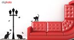 استیکر سالسو طرح Cats Pley