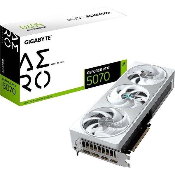 Graphic Card GIGABYTE RTX 5070 AERO OC 12GB