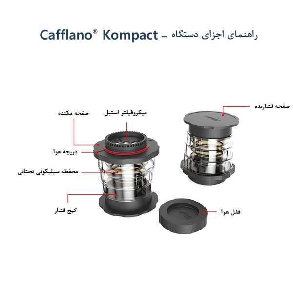 قهوه ساز کافلانو مدل Kompact