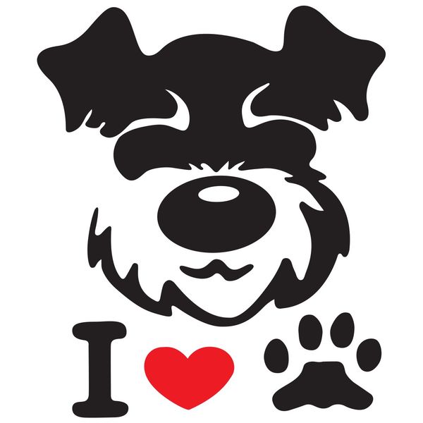 برچسب دکوگراف مدل Dog کد 109 مجموعه ی دو عددی
