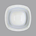 سرویس غذاخوری 27 پارچه 6 نفر چینی زرین ایران مدل کواترو ورنیکا درجه عالی