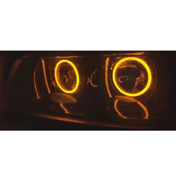 حلقه نئون مدل انبه ای مناسب برای سمند مجموعه چهار عددی