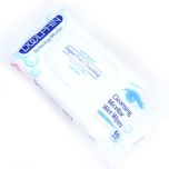 دستمال مرطوب پاک کننده آرایش دلفین مدل 001 بسته 60 عددی