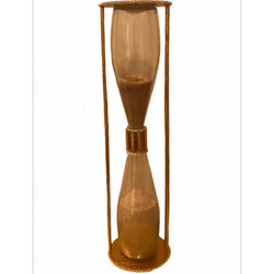 ساعت شنی شیشه ای