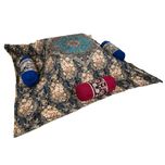کرسی تاشو پارسین مدل KTP-yalda70cm مجموعه 9 عددی
