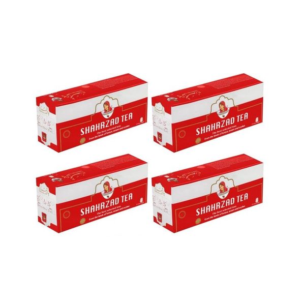 چای تی بگ 25عددی شهرزاد- پک 6عددی