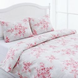 سرویس ملحفه 1 نفره 3 تکه انگلیش هوم مدل Snow Rose
