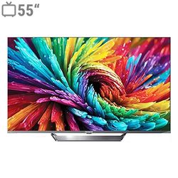 تلویزیون 55 اینچ کیو ال ای دی هوشمند آیوا مدل ZQ-FC3D55UHD