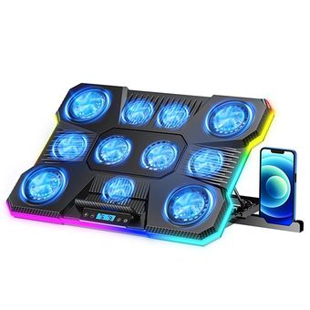 پایه خنک کننده لپتاپ 11 فن Arrow Chill مدل A21 با نورپردازی RGB