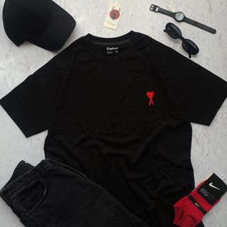 تیشرت طرح Ami مدل TS.AM.001