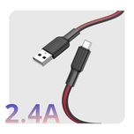 کابل تبدیل USB به MICROUSB  هوکو مدل X69 ANTI-WINDING طول 1 متر