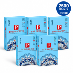 کاغذ A4 رنگی آبی 70 گرم پارامونت بسته 2500 برگی
