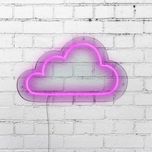 چراغ دیواری ماهوت طرح نئون ابر کد 03