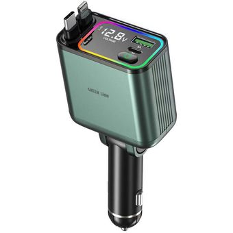 شارژر فندکی گرین لاین مدل Retractable