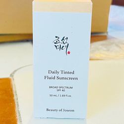 ضد آفتاب رنگی بیوتی آف جوسان Beauty of Joseon Daily Tinted Fluid Sunscreen SPF40 کد LN110 حجم 50ml