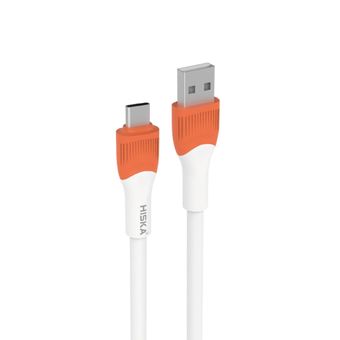 کابل تبدیل USB به USB-C هیسکا مدل LX-872AC طول 2 متر
