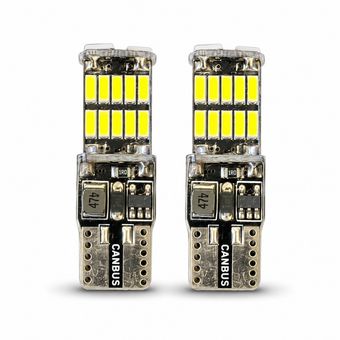 لامپ خودرو T10 CANBUS 4014 SMD  توبیز سفید یخی – بسته 2 عددی