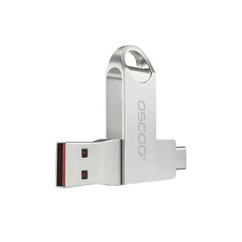 فلش TYPE-C اوسکو مدل CU-002 ظرفیت 128 گیگابایت USB3.0 با گارانتی شرکتی