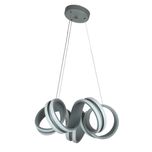 لوستر مدرن مدل گل 5پر 3لاین