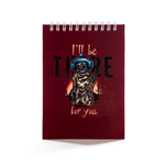 دفترچه یادداشت فانتزی سایز A6 طرح گیتاریست